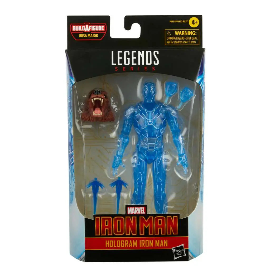 MARVEL LEGENDS HOLOGRAM IRON MAN AF HASBRO