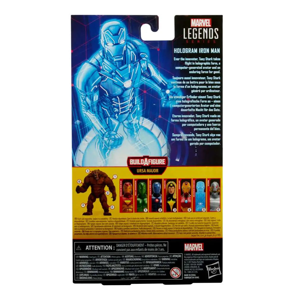 MARVEL LEGENDS HOLOGRAM IRON MAN AF HASBRO
