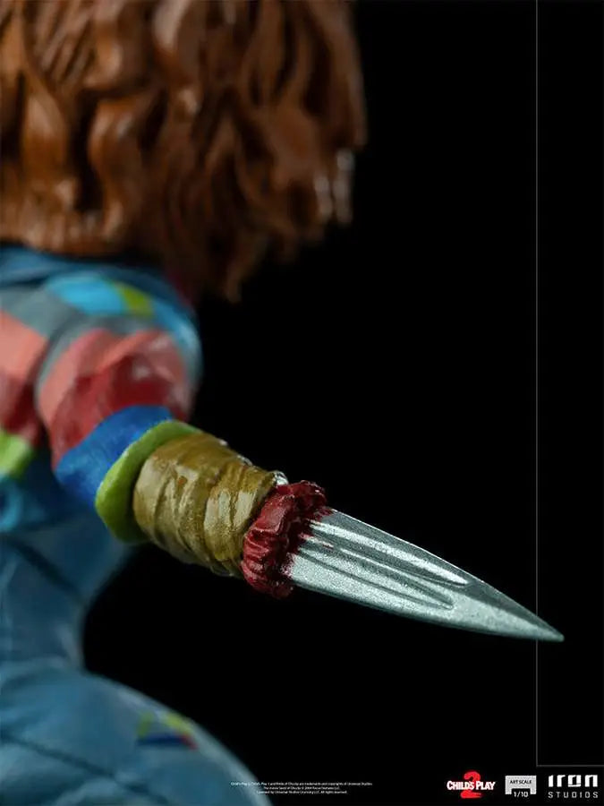 CHILD'S PLAY 2 CHUCKY 1/10 ART STATUE IRON STUDIOS