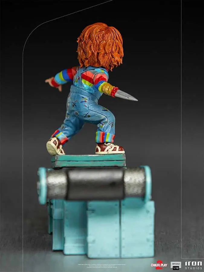 CHILD'S PLAY 2 CHUCKY 1/10 ART STATUE IRON STUDIOS