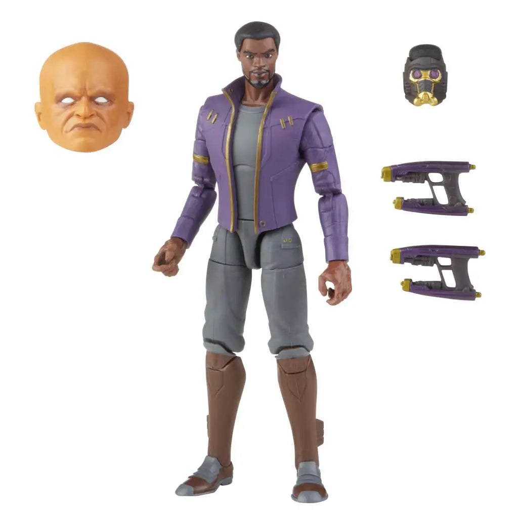 MARVEL LEGENDS TCHALLA STAR LORD AF HASBRO