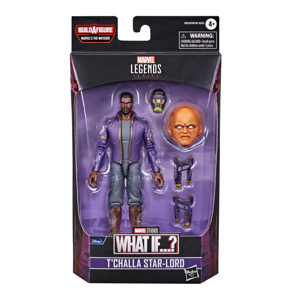 MARVEL LEGENDS TCHALLA STAR LORD AF HASBRO