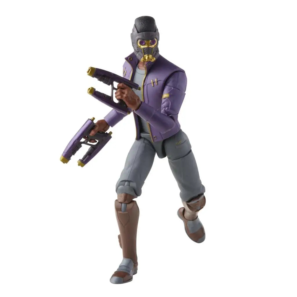 MARVEL LEGENDS TCHALLA STAR LORD AF HASBRO