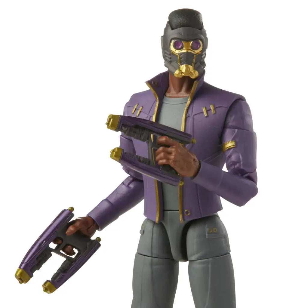 MARVEL LEGENDS TCHALLA STAR LORD AF HASBRO