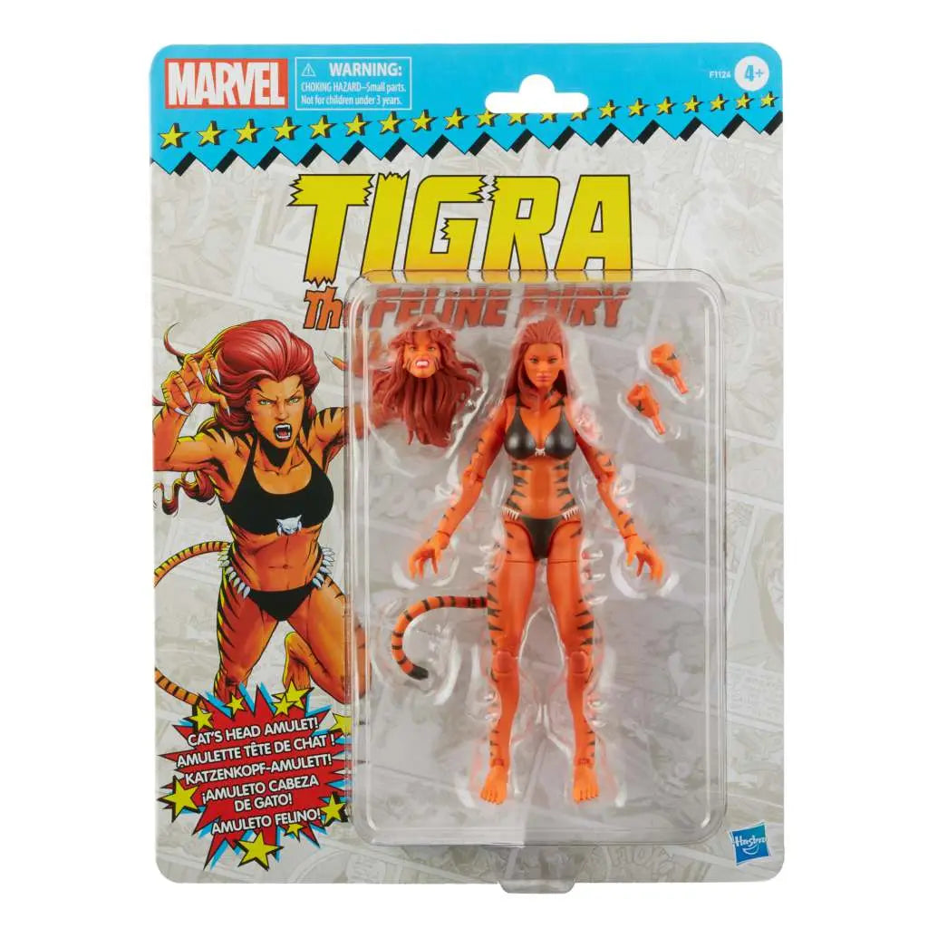 MARVEL LEGENDS VINTAGE TIGRA AF HASBRO