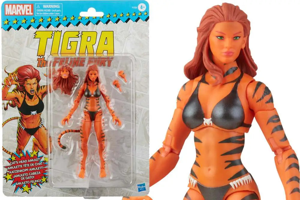MARVEL LEGENDS VINTAGE TIGRA AF HASBRO