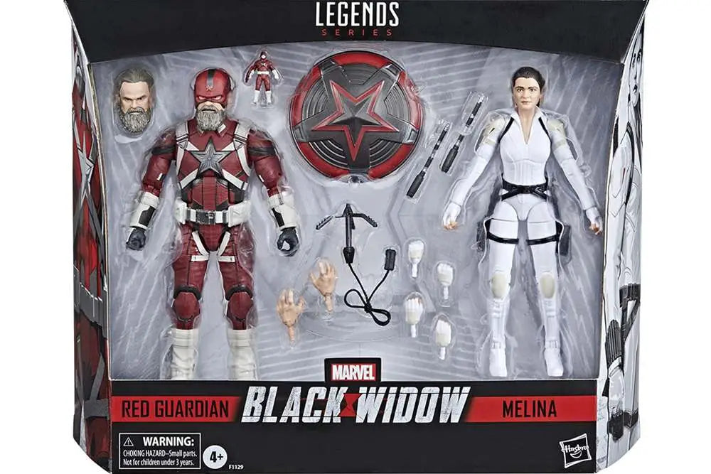 ML RED GUARDIAN & MELINA VOSTKOFF AF HASBRO