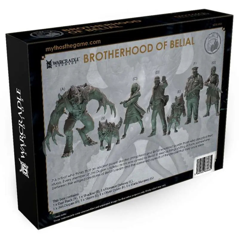 MYTHOS BROTHERHOOD BELIAL FACTION START. WARCRADLE STUDIO