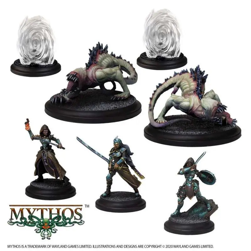 MYTHOS SILVER VENATORS FACTION STARTER WARCRADLE STUDIO