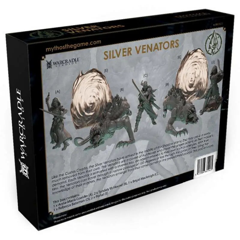MYTHOS SILVER VENATORS FACTION STARTER WARCRADLE STUDIO
