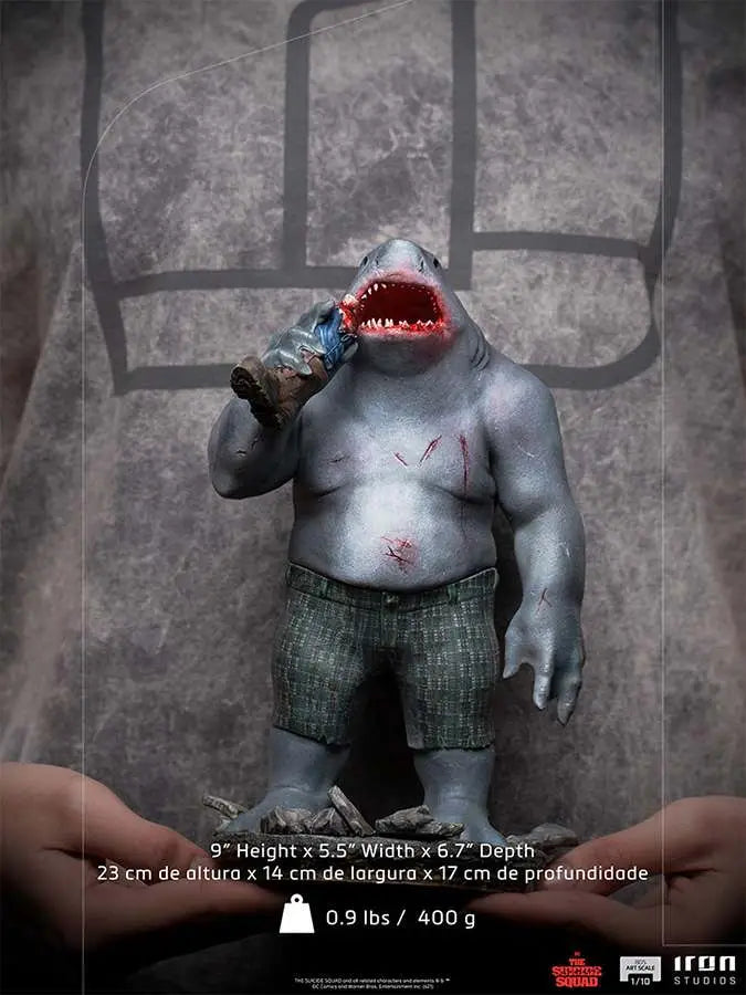 SUICIDE SQUAD KING SHARK 1/10 ART STATUE IRON STUDIOS