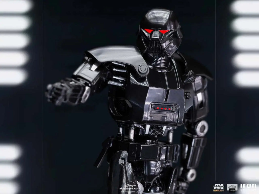 MANDALORIAN DARK TROOPER 1/10 STATUE IRON STUDIOS