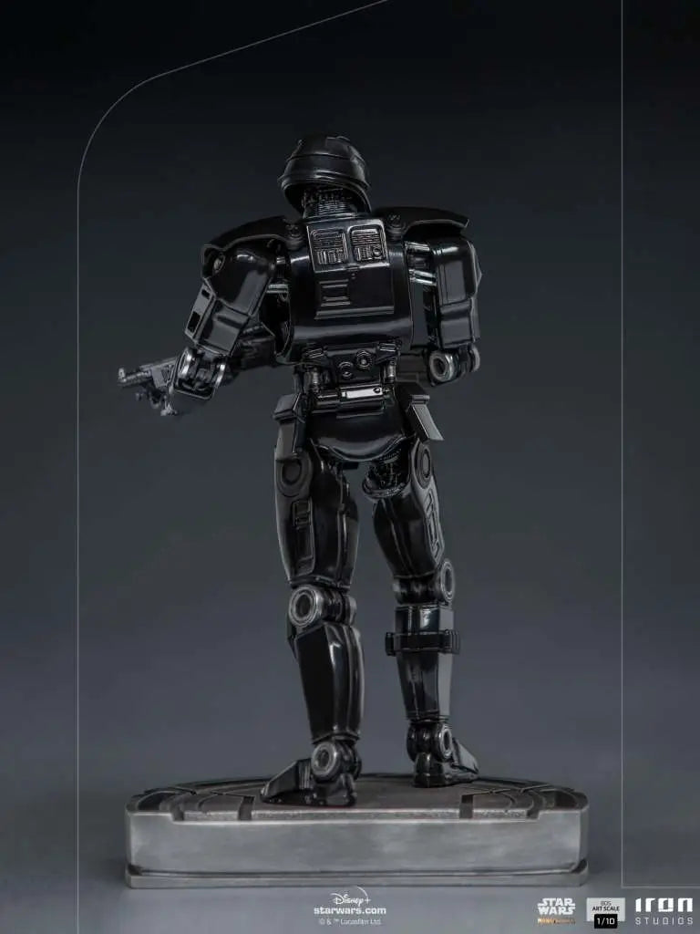 MANDALORIAN DARK TROOPER 1/10 STATUE IRON STUDIOS