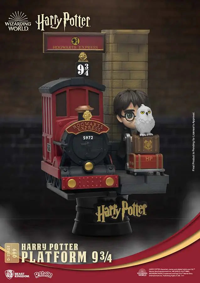 D STAGE HARRY POTTER PLATFORM 9 3/4 BEAST KINGDOM
