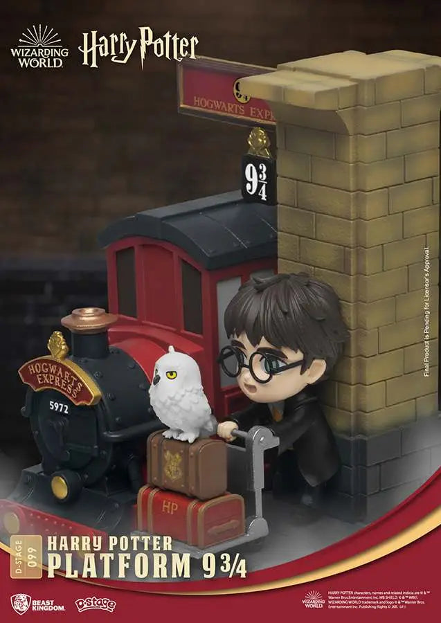D STAGE HARRY POTTER PLATFORM 9 3/4 BEAST KINGDOM