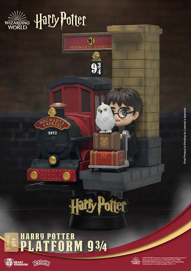 D STAGE HARRY POTTER PLATFORM 9 3/4 BEAST KINGDOM
