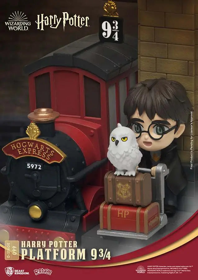 D STAGE HARRY POTTER PLATFORM 9 3/4 BEAST KINGDOM