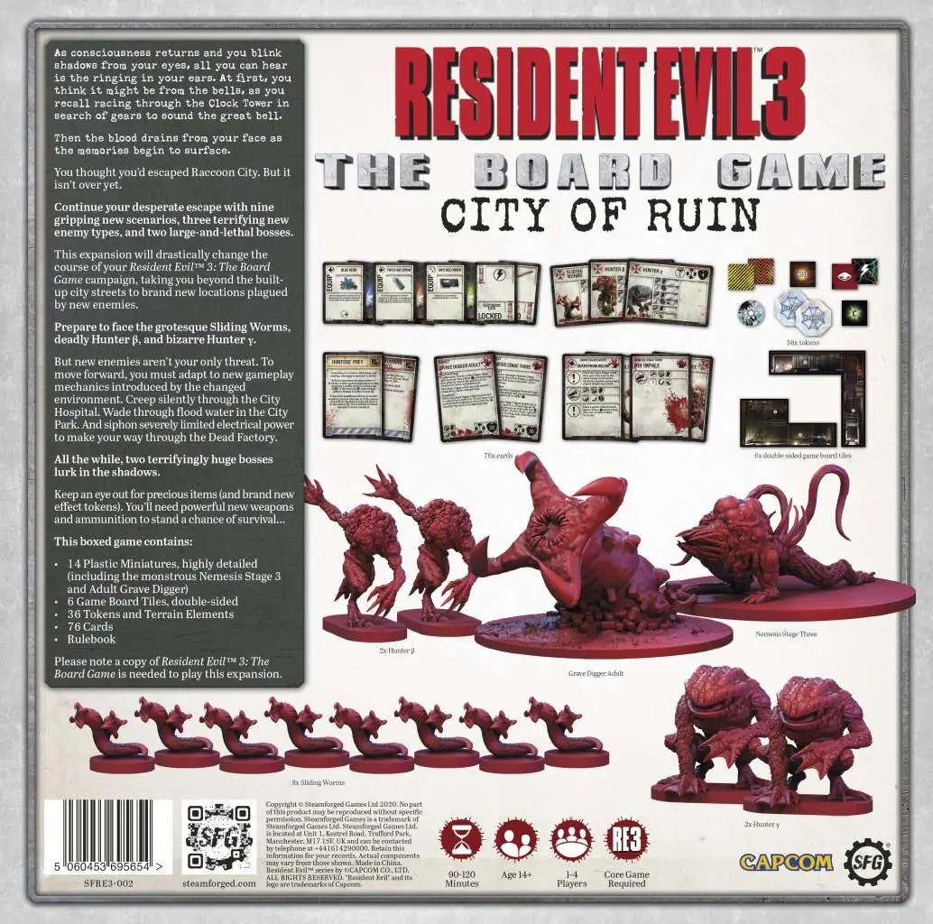 RE 3 TBG THE CITY OF RUIN EXPANSION STEAMFORGED GAMES