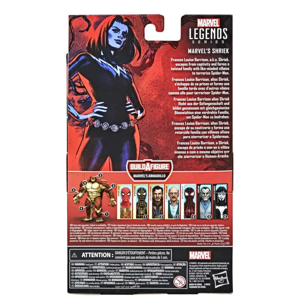 MARVEL LEGENDS SHRIEK AF HASBRO