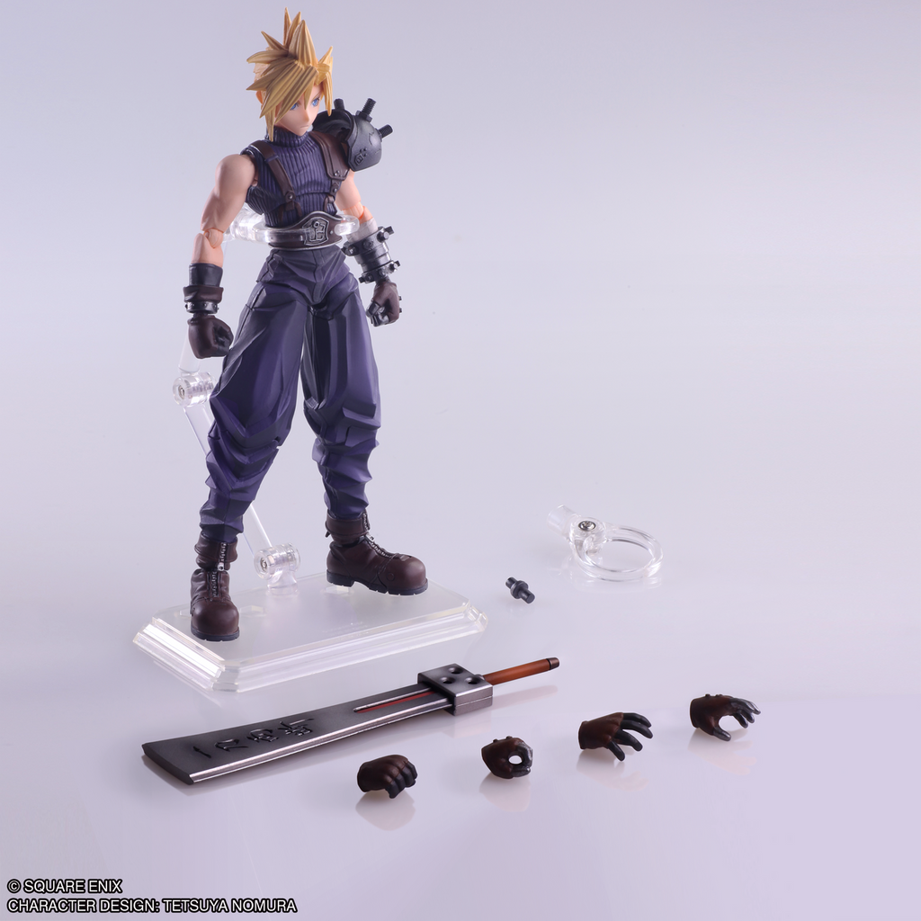 FINAL FANTASY VII BRING ARTS Action Figure CLOUD STRIFE Hardedge Ver.