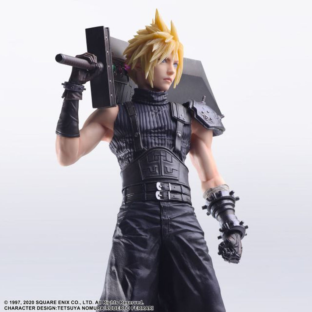 FINAL FANTASY VII REMAKE STATIC ARTS CLOUD STRIFE