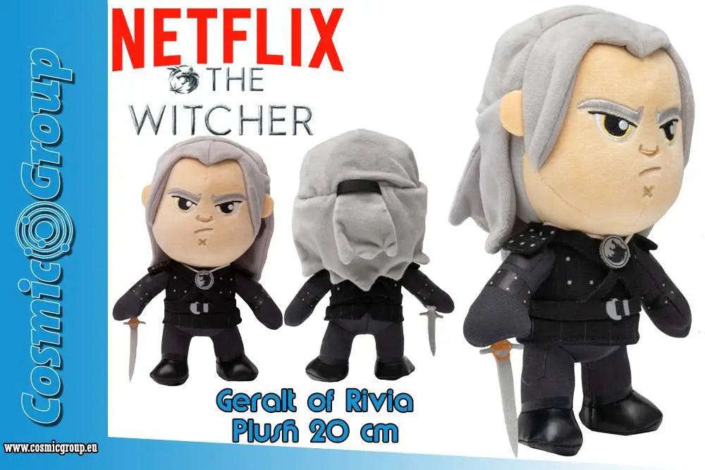 NETFLIX THE WITCHER GERALT PLUSH J!NX