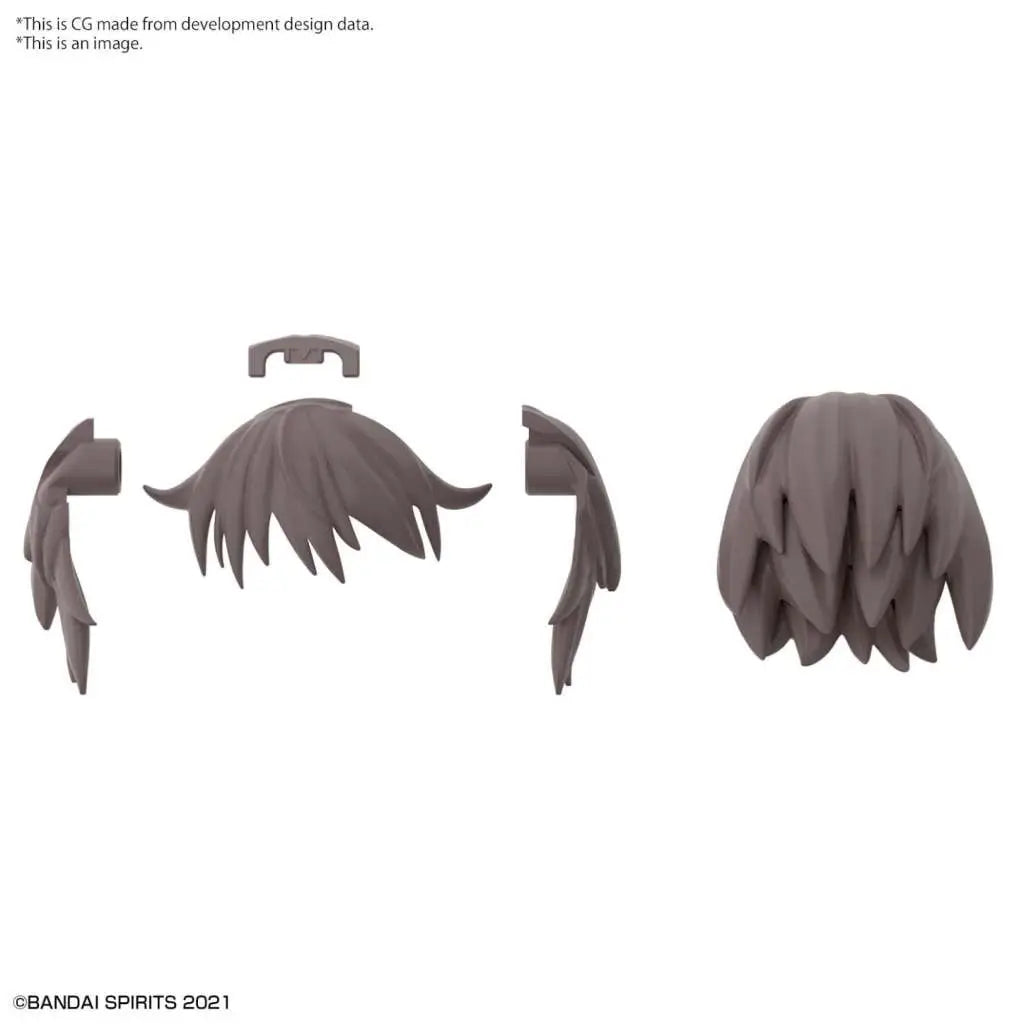 30MS OPTION HAIR STYLE PARTS VOL 4 4 BANDAI MODEL KIT GUNPLA