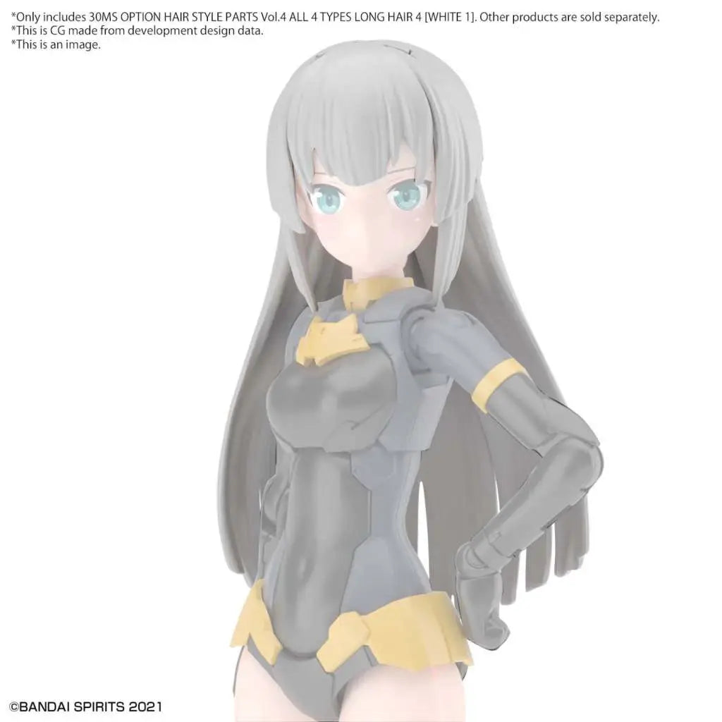 30MS OPTION HAIR STYLE PARTS VOL 4 4 BANDAI MODEL KIT GUNPLA