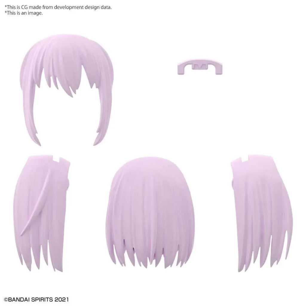 30MS OPTION HAIR STYLE PARTS VOL 4 4 BANDAI MODEL KIT GUNPLA