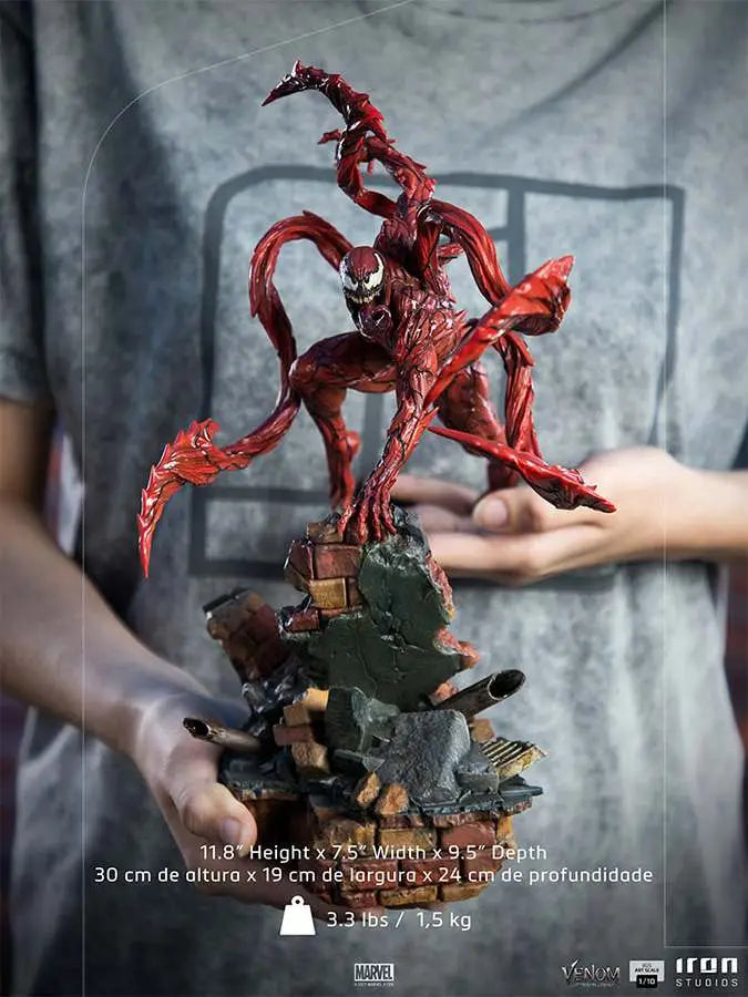 VENOM 2 CARNAGE 1/10 ART STATUE IRON STUDIOS