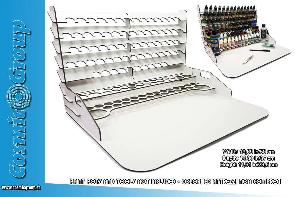 PAINT DISPLAY AND WORK ST W STORAG 50X37 VALLEJO