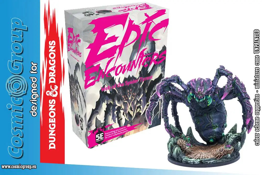 EPIC ENCOUNTERS WEB OF THE SPIDER TYRANT STEAMFORGED GAMES