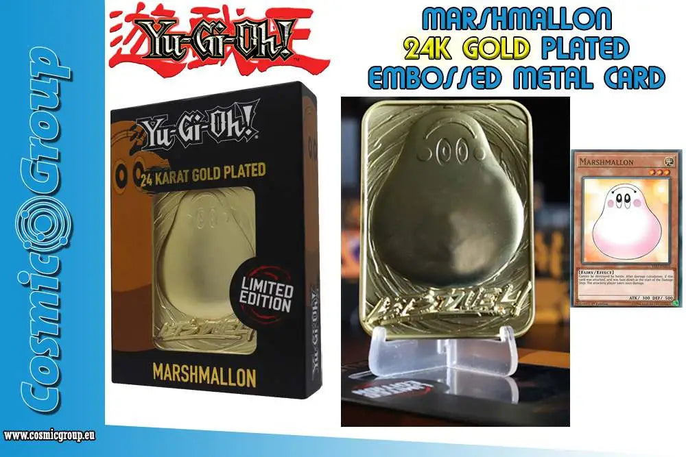YU GI OH! LTD ED 24K GOLD MARSHMALLON FANATTIK