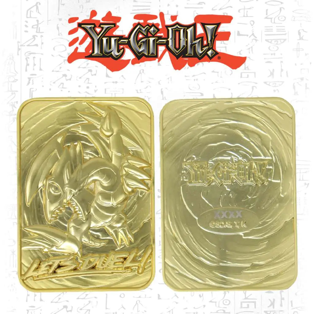 YU GI OH!LTD ED 24K GOLD BLUE EYS DRAGON FANATTIK