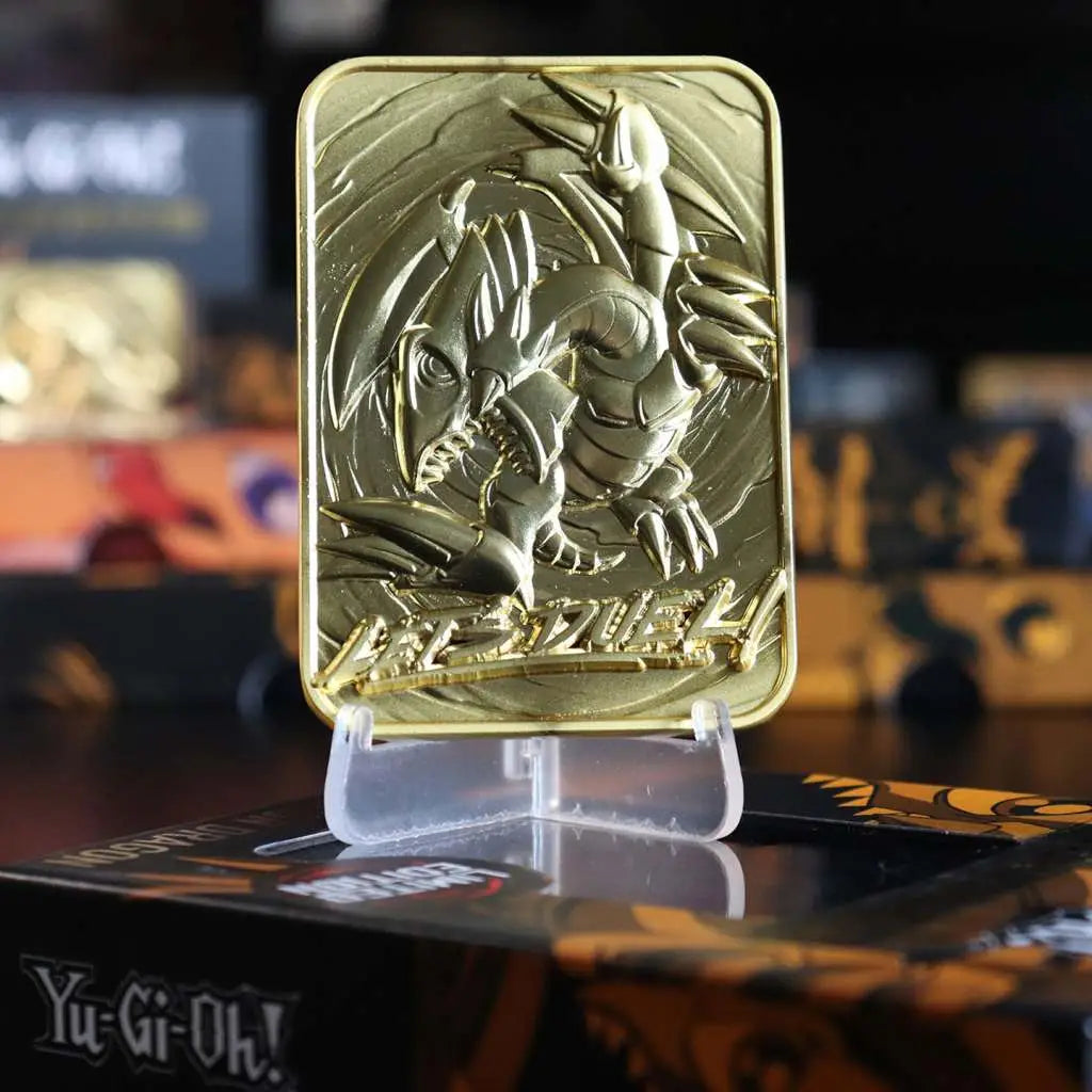 YU GI OH!LTD ED 24K GOLD BLUE EYS DRAGON FANATTIK
