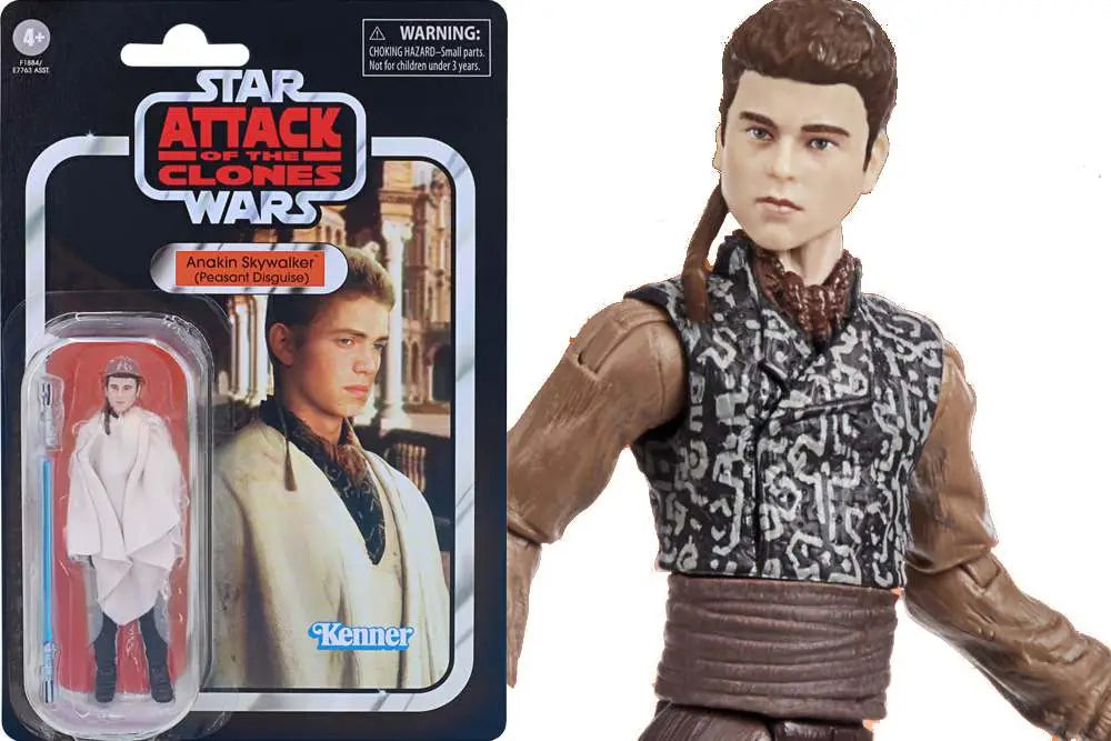 SW VINTAGE ANAKIN PEASANT DISGUISE AF HASBRO