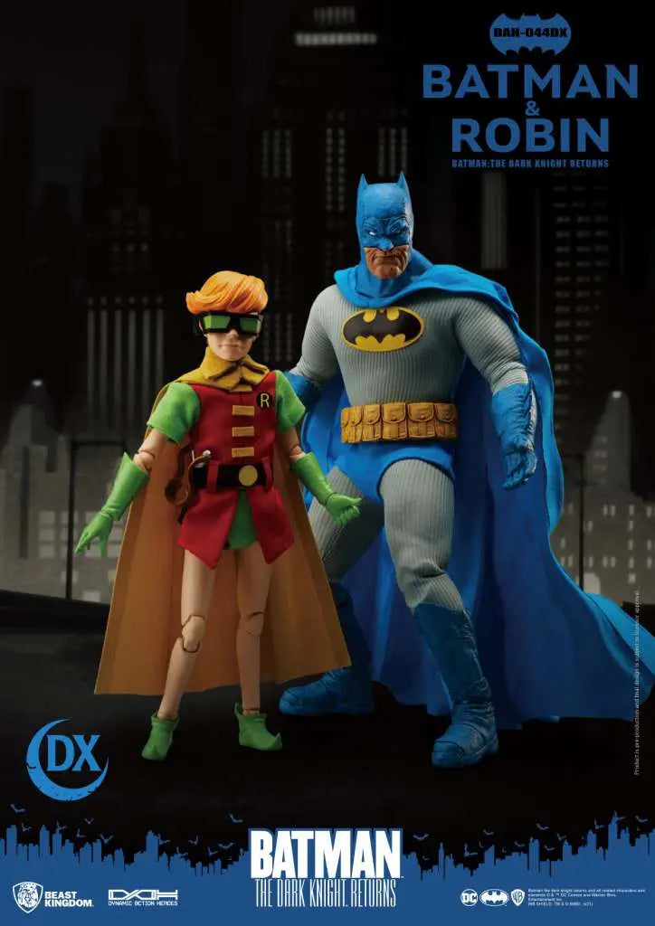 THE DARK KNIGHT RETURNS BATMAN/ROBIN 2PK BEAST KINGDOM