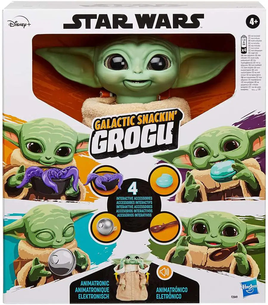 SW THE MANDALORIAN CHILD GAL SNACK ANIM. HASBRO