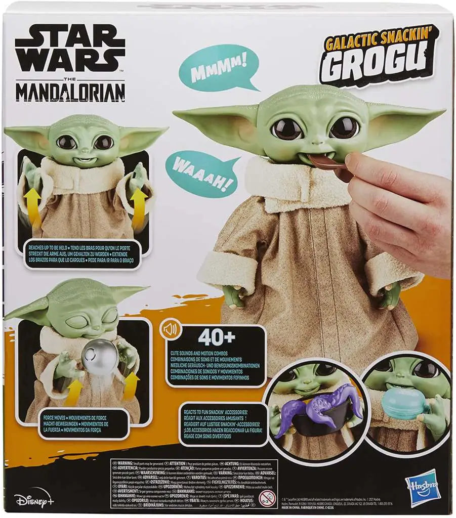 SW THE MANDALORIAN CHILD GAL SNACK ANIM. HASBRO