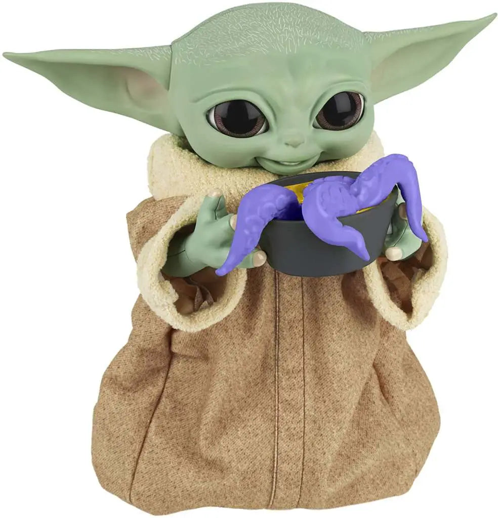 SW THE MANDALORIAN CHILD GAL SNACK ANIM. HASBRO
