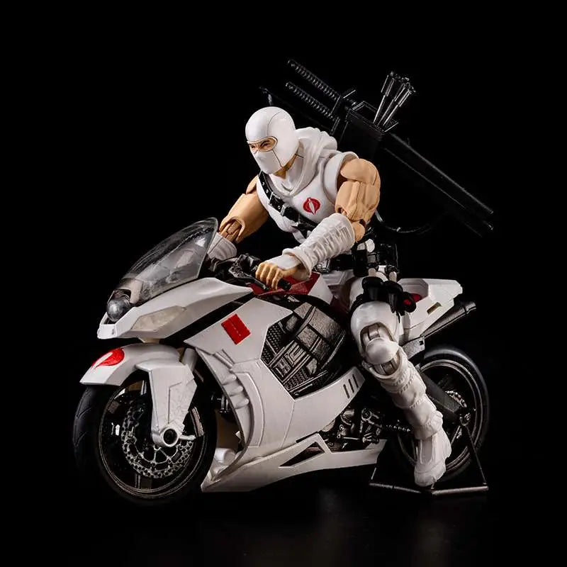 GI JOE STORM SHADOW MOTORCYCLE MK FLAMETOYS
