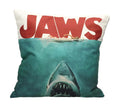 JAWS POSTER COLLAGE SQUARE CUSHION SD TOYS
