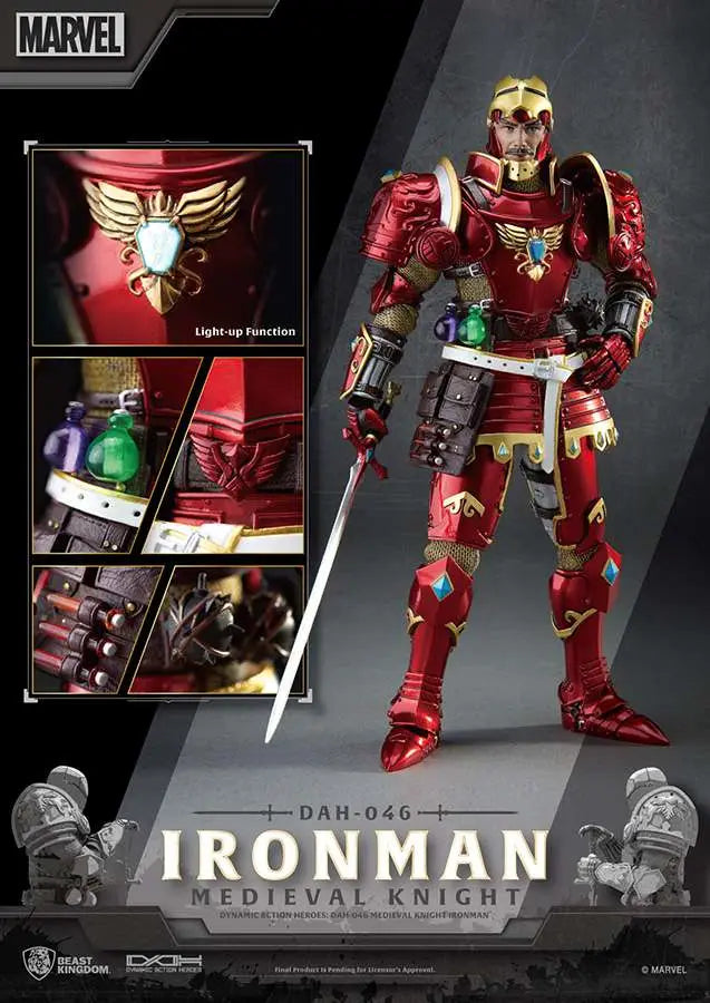 MEDIEVAL KNIGHT IRON MAN DAH BEAST KINGDOM