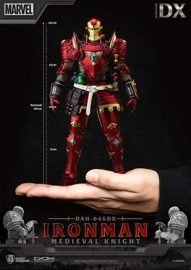 MEDIEVAL KNIGHT IRON MAN DLX DAH BEAST KINGDOM
