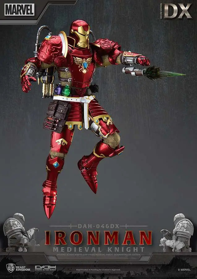 MEDIEVAL KNIGHT IRON MAN DLX DAH BEAST KINGDOM