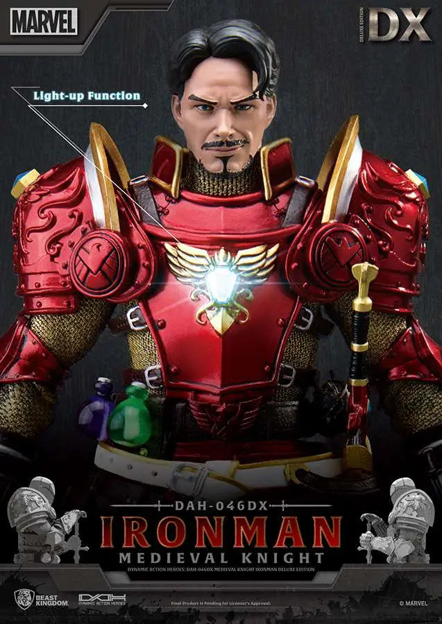 MEDIEVAL KNIGHT IRON MAN DLX DAH BEAST KINGDOM