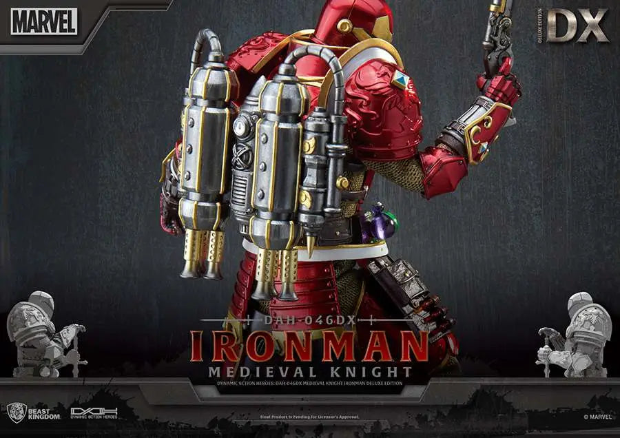 MEDIEVAL KNIGHT IRON MAN DLX DAH BEAST KINGDOM