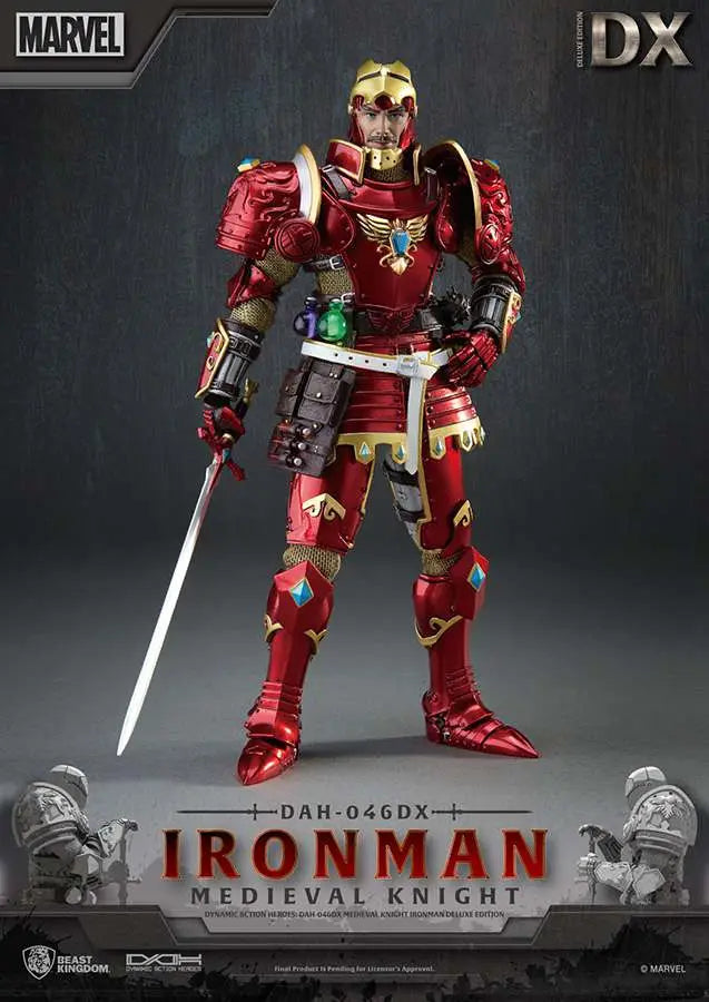 MEDIEVAL KNIGHT IRON MAN DLX DAH BEAST KINGDOM