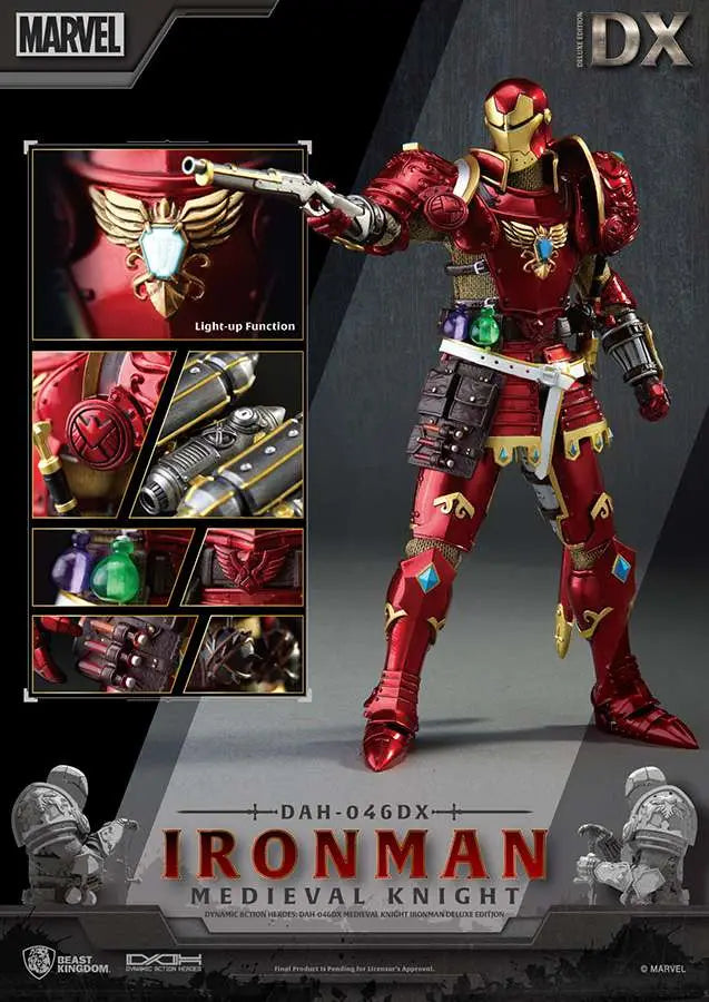 MEDIEVAL KNIGHT IRON MAN DLX DAH BEAST KINGDOM