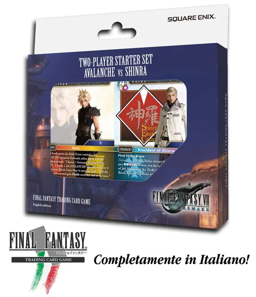 FFTCG VS DECKS AVALANCHE & SHINRA 6 SQUARE ENIX
